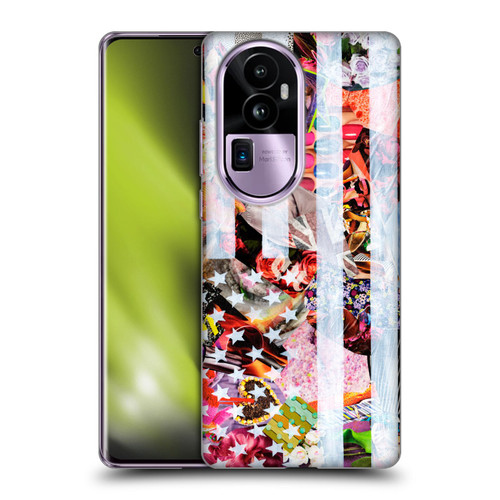 Artpoptart Flags Murican Soft Gel Case for OPPO Reno10 Pro+