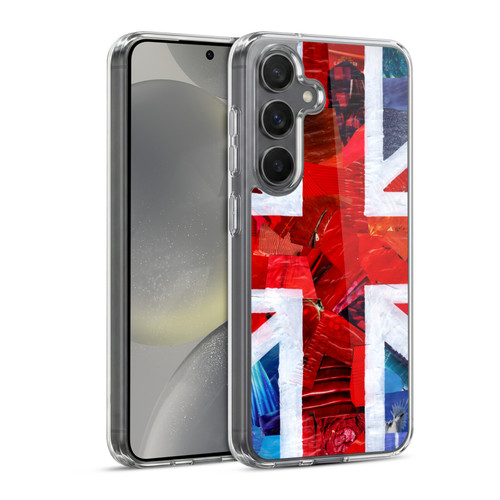Artpoptart Flags Union Jack Soft Gel Case for Samsung Galaxy S24 5G & MagSafe