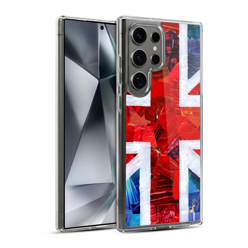Artpoptart Flags Union Jack Soft Gel Case for Samsung Galaxy S24 Ultra 5G & MagSafe