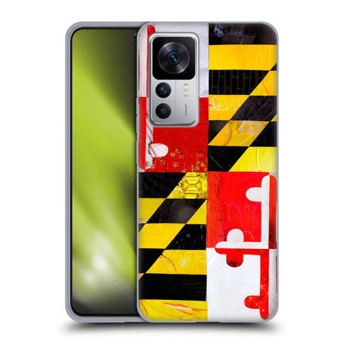 Artpoptart Flags Maryland Soft Gel Case for Xiaomi 12T 5G / 12T Pro 5G / Redmi K50 Ultra 5G