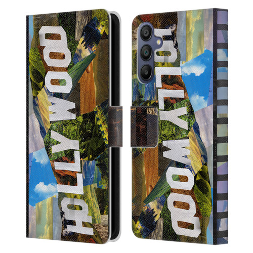 Artpoptart Travel Hollywood Leather Book Wallet Case Cover For Samsung Galaxy A15
