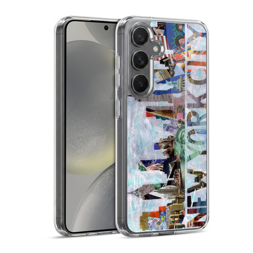 Artpoptart Travel New York Soft Gel Case for Samsung Galaxy S24 5G & MagSafe