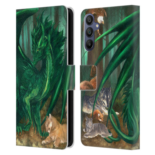 Ruth Thompson Dragons Lord of the Forest Leather Book Wallet Case Cover For Samsung Galaxy A15