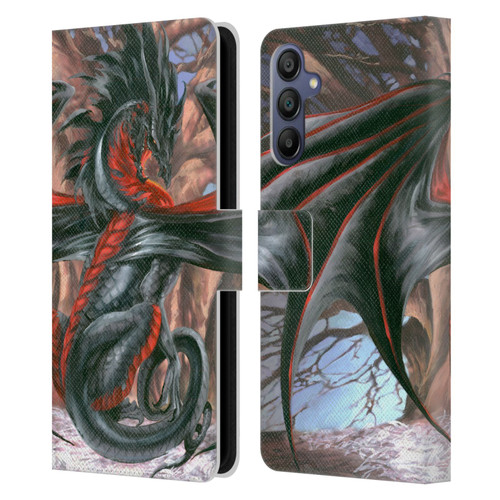 Ruth Thompson Dragons Malice Leather Book Wallet Case Cover For Samsung Galaxy A15