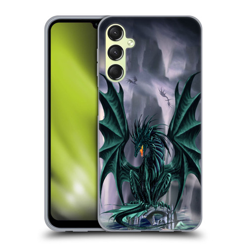 Ruth Thompson Dragons Jade Soft Gel Case for Samsung Galaxy A24 4G / Galaxy M34 5G