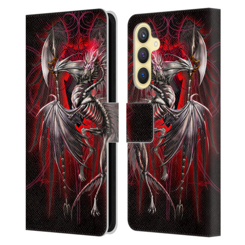 Ruth Thompson Dragons Lichblade Leather Book Wallet Case Cover For Samsung Galaxy S23 FE 5G