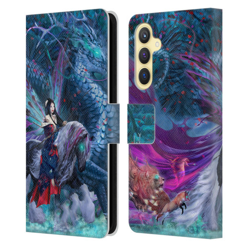 Ruth Thompson Dragons Ride of the Yokai Leather Book Wallet Case Cover For Samsung Galaxy S23 FE 5G