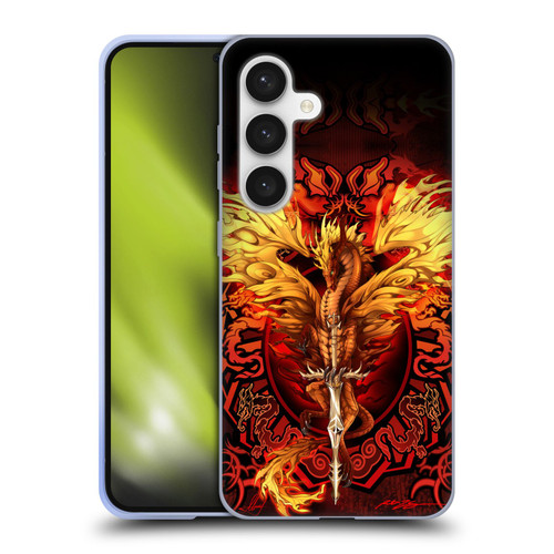 Ruth Thompson Dragons Flameblade Soft Gel Case for Samsung Galaxy S24 5G