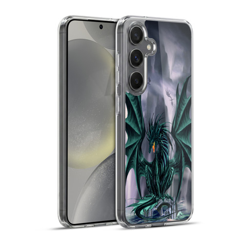 Ruth Thompson Dragons Jade Soft Gel Case for Samsung Galaxy S24+ 5G & MagSafe
