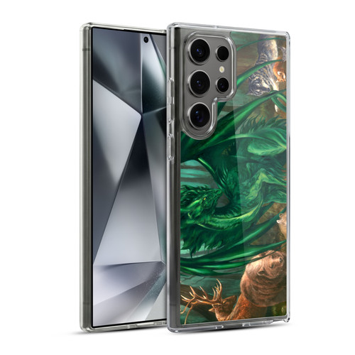 Ruth Thompson Dragons Lord of the Forest Soft Gel Case for Samsung Galaxy S24 Ultra 5G & MagSafe