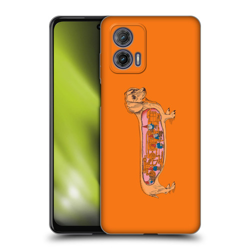 Rachel Caldwell Animals 3 Dachshund Soft Gel Case for Motorola Moto G73 5G