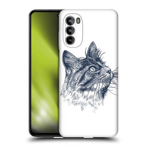 Rachel Caldwell Animals 3 Cat Soft Gel Case for Motorola Moto G82 5G