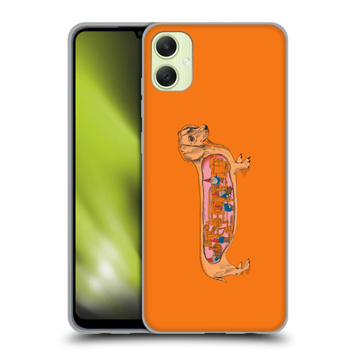 Rachel Caldwell Animals 3 Dachshund Soft Gel Case for Samsung Galaxy A05