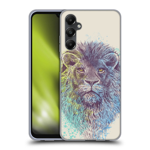 Rachel Caldwell Animals 3 Lion Soft Gel Case for Samsung Galaxy A05s