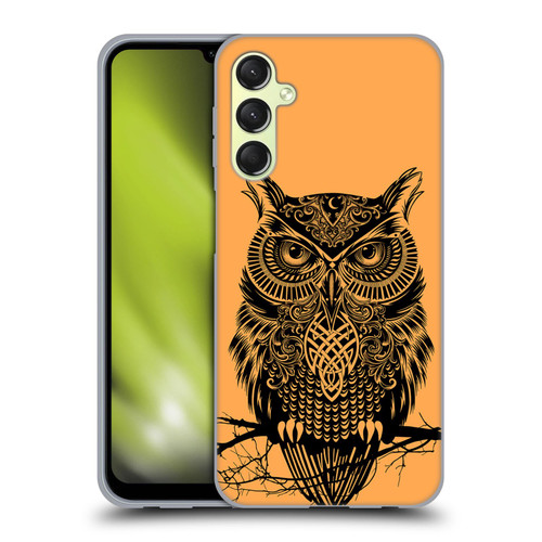 Rachel Caldwell Animals 3 Owl 2 Soft Gel Case for Samsung Galaxy A24 4G / Galaxy M34 5G