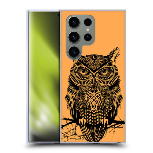 Rachel Caldwell Animals 3 Owl 2 Soft Gel Case for Samsung Galaxy S24 Ultra 5G