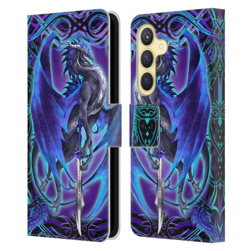 Ruth Thompson Dragons 2 Stormblade Leather Book Wallet Case Cover For Samsung Galaxy S24 5G