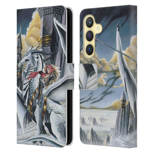 Ruth Thompson Dragons 2 Warring Tribes Leather Book Wallet Case Cover For Samsung Galaxy S24 5G