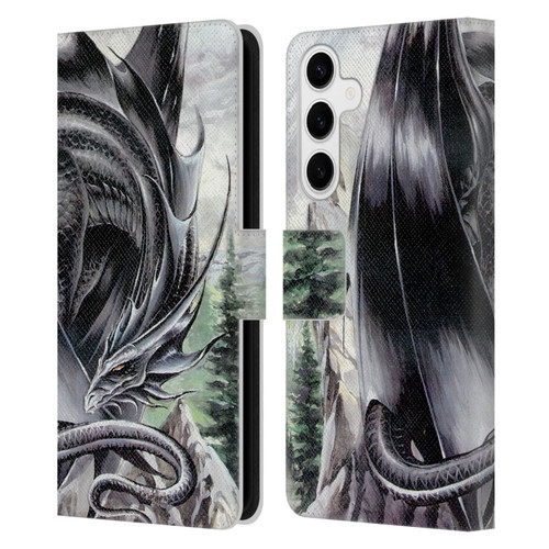 Ruth Thompson Dragons 2 Morning Stretch Leather Book Wallet Case Cover For Samsung Galaxy S24+ 5G