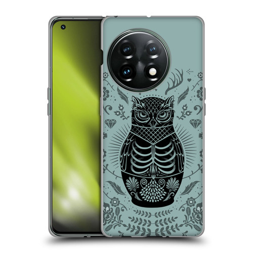Rachel Caldwell Illustrations Owl Doll Soft Gel Case for OnePlus 11 5G