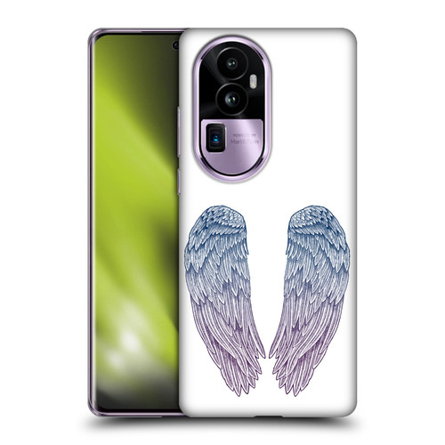 Rachel Caldwell Illustrations Angel Wings Soft Gel Case for OPPO Reno10 Pro+