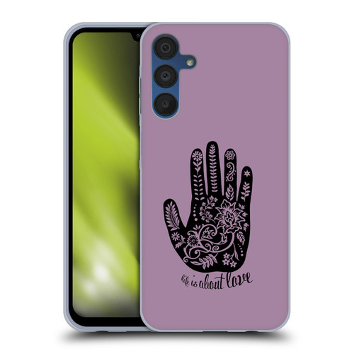Rachel Caldwell Illustrations About Love Soft Gel Case for Samsung Galaxy A15