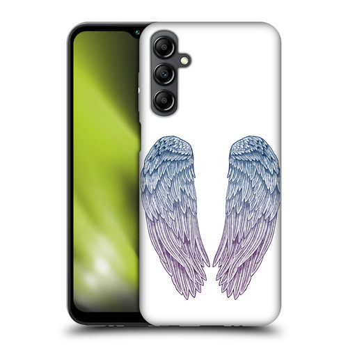 Rachel Caldwell Illustrations Angel Wings Soft Gel Case for Samsung Galaxy M14 5G