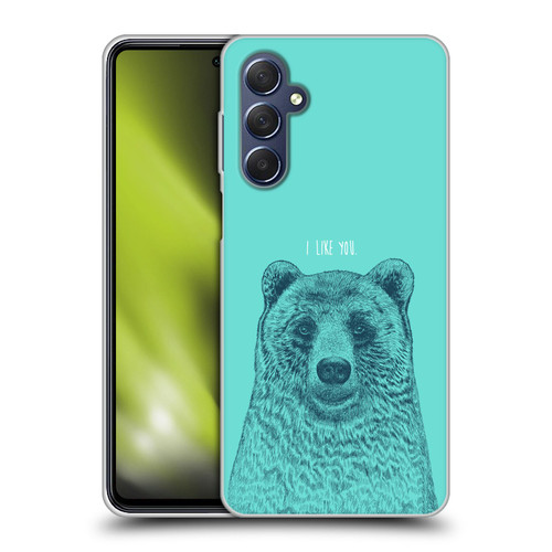 Rachel Caldwell Illustrations Bear Root Soft Gel Case for Samsung Galaxy M54 5G