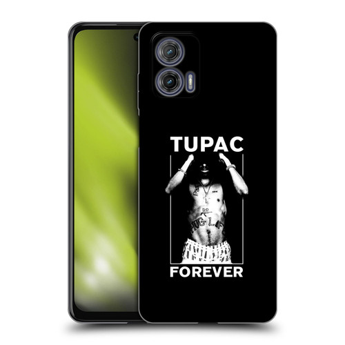 Tupac Shakur Key Art Forever Soft Gel Case for Motorola Moto G73 5G