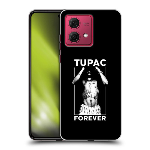 Tupac Shakur Key Art Forever Soft Gel Case for Motorola Moto G84 5G