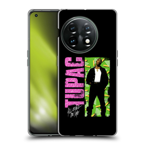 Tupac Shakur Key Art Distressed Look Soft Gel Case for OnePlus 11 5G