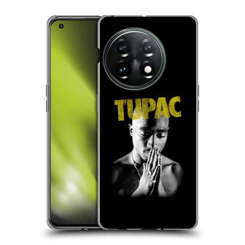 Tupac Shakur Key Art Golden Soft Gel Case for OnePlus 11 5G