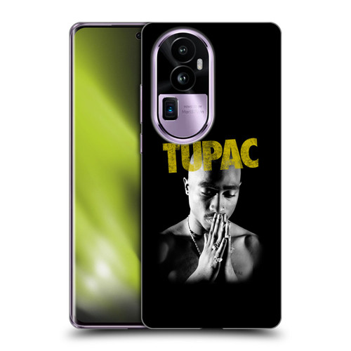 Tupac Shakur Key Art Golden Soft Gel Case for OPPO Reno10 Pro+