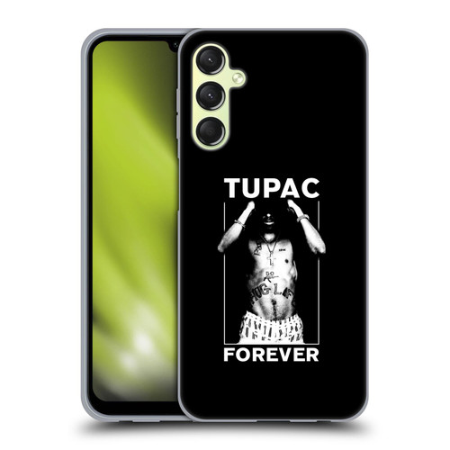 Tupac Shakur Key Art Forever Soft Gel Case for Samsung Galaxy A24 4G / Galaxy M34 5G