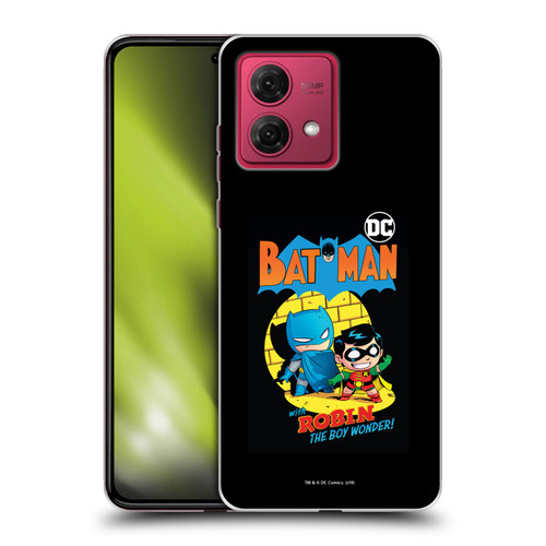 Super Friends DC Comics Toddlers Comic Covers Batman And Robin Soft Gel Case for Motorola Moto G84 5G