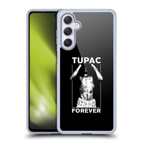 Tupac Shakur Key Art Forever Soft Gel Case for Samsung Galaxy M54 5G