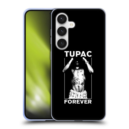 Tupac Shakur Key Art Forever Soft Gel Case for Samsung Galaxy S24 5G