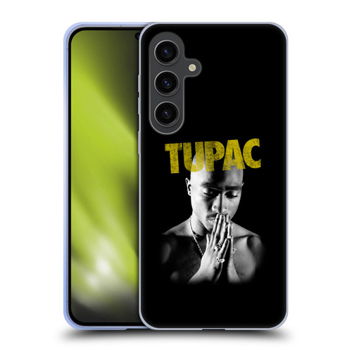 Tupac Shakur Key Art Golden Soft Gel Case for Samsung Galaxy S24+ 5G
