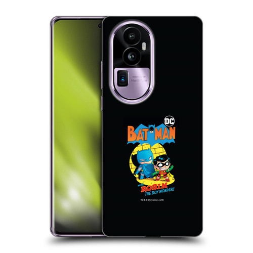 Super Friends DC Comics Toddlers Comic Covers Batman And Robin Soft Gel Case for OPPO Reno10 Pro+