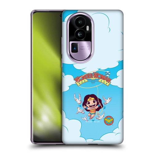 Super Friends DC Comics Toddlers Comic Covers Wonder Woman 1 Soft Gel Case for OPPO Reno10 Pro+