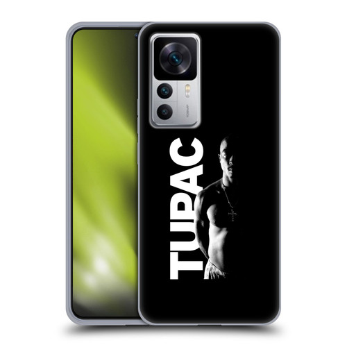 Tupac Shakur Key Art Black And White Soft Gel Case for Xiaomi 12T 5G / 12T Pro 5G / Redmi K50 Ultra 5G