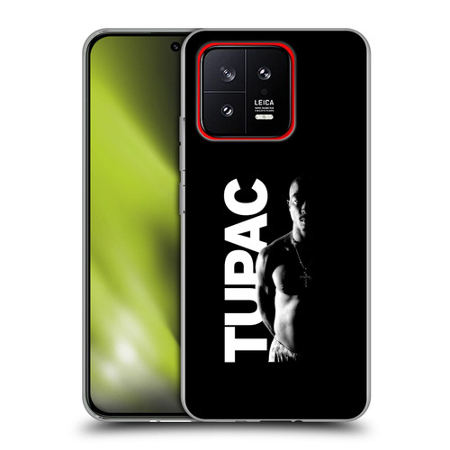 Tupac Shakur Key Art Black And White Soft Gel Case for Xiaomi 13 5G