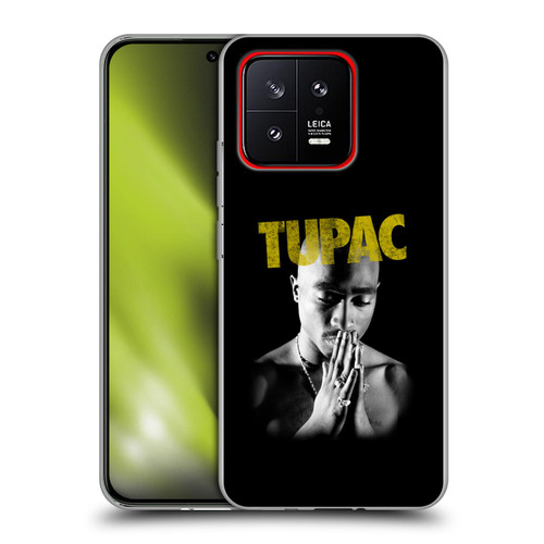 Tupac Shakur Key Art Golden Soft Gel Case for Xiaomi 13 5G