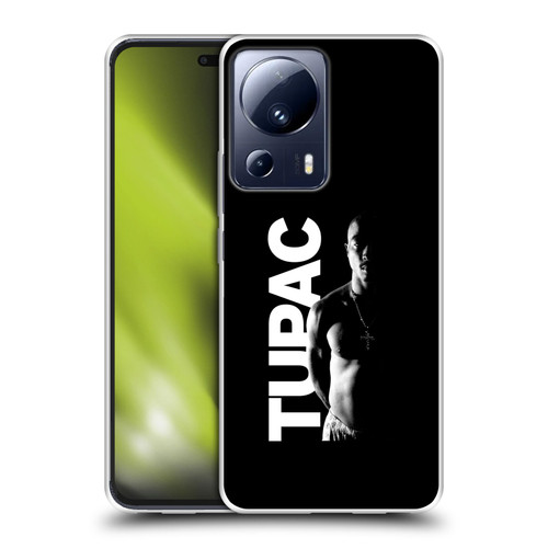 Tupac Shakur Key Art Black And White Soft Gel Case for Xiaomi 13 Lite 5G