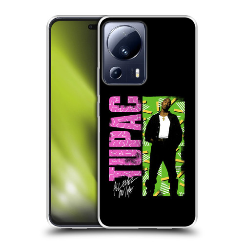 Tupac Shakur Key Art Distressed Look Soft Gel Case for Xiaomi 13 Lite 5G