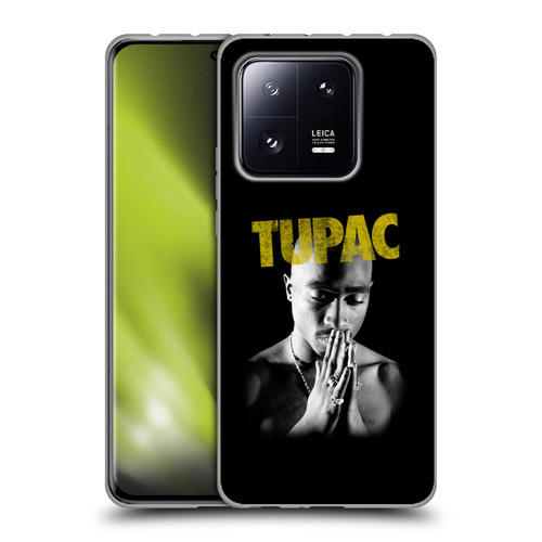 Tupac Shakur Key Art Golden Soft Gel Case for Xiaomi 13 Pro 5G