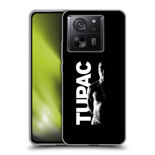 Tupac Shakur Key Art Black And White Soft Gel Case for Xiaomi 13T 5G / 13T Pro 5G