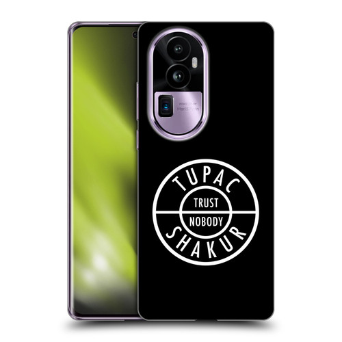 Tupac Shakur Logos Trust Nobody Soft Gel Case for OPPO Reno10 Pro+