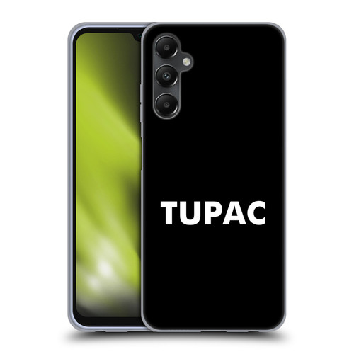 Tupac Shakur Logos Sans Serif Soft Gel Case for Samsung Galaxy A05s