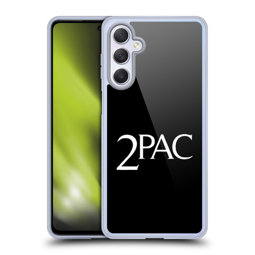 Tupac Shakur Logos Serif Soft Gel Case for Samsung Galaxy M54 5G